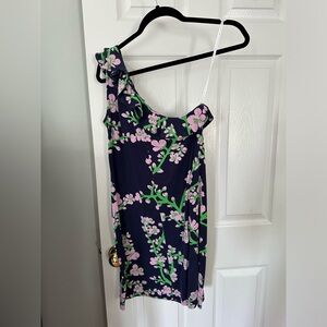 Lilly Pulitzer one shoulder floral dress